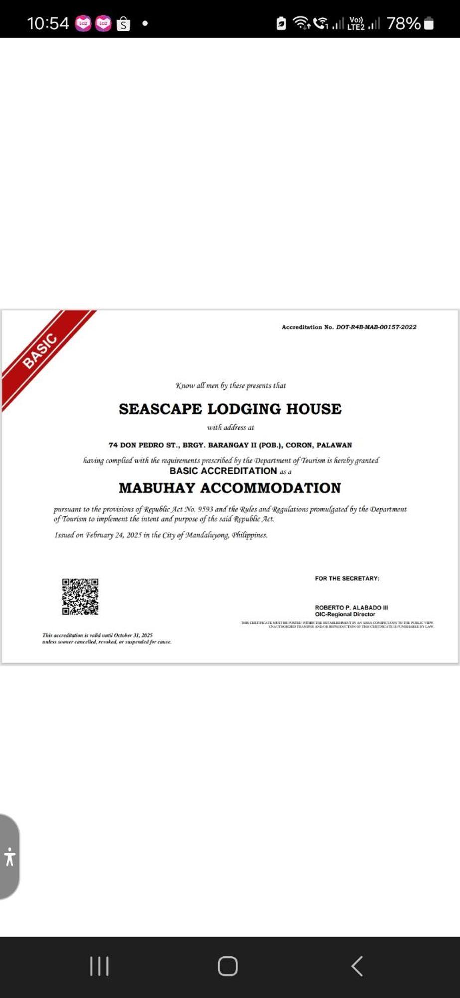 Seascape Lodging House Coron Exterior photo